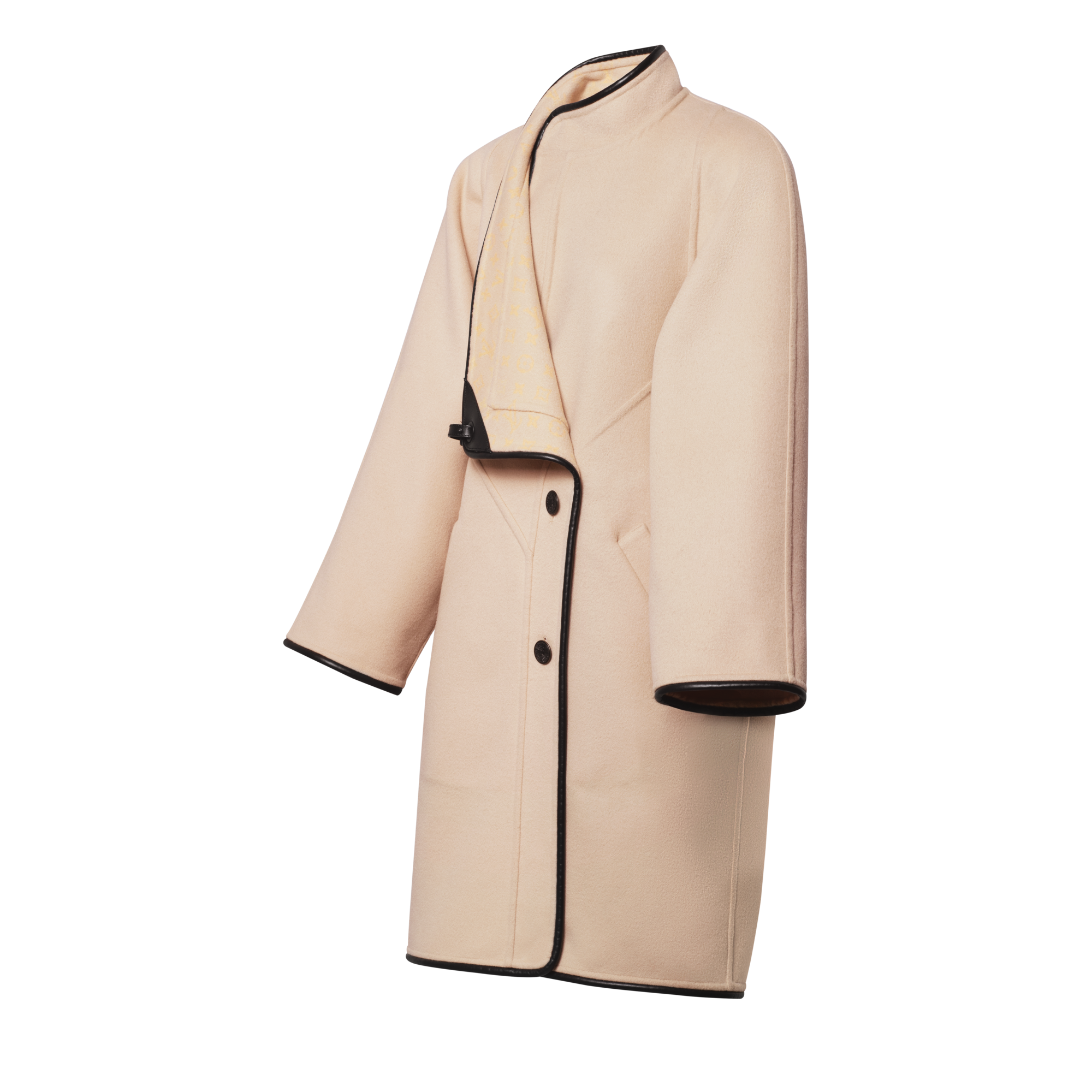  Ready-to-Wear Coats and Jackets Double Face Long Clip Front Coat | Louis Vuitton ® (Product zoom)