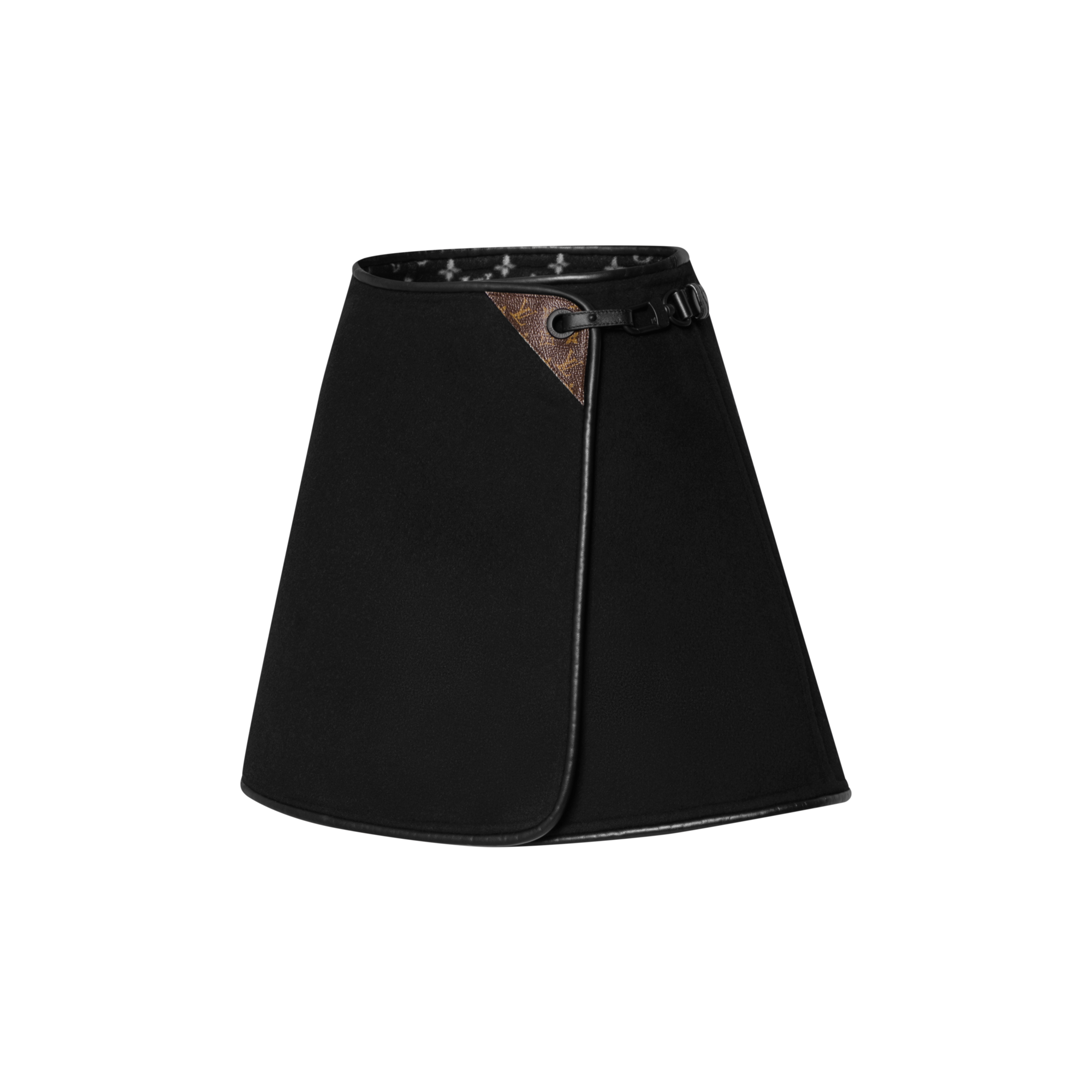  Ready-to-Wear Skirts and Shorts Double Face Mini Wrap Skirt | Louis Vuitton ® (Product zoom)