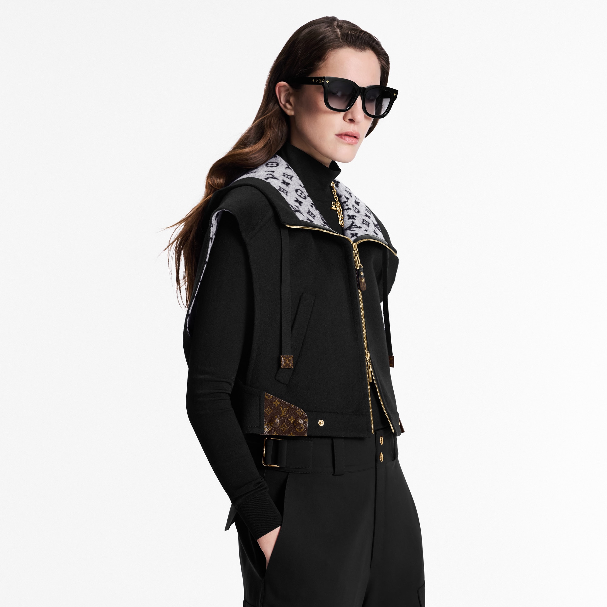  Ready-to-Wear Coats and Jackets Double Face Open-Arm Jacket | Louis Vuitton ® (Product zoom)