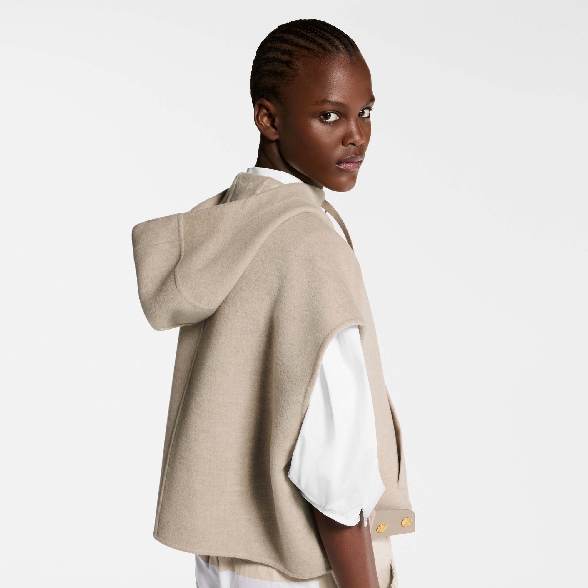  Ready-to-Wear Coats and Jackets Double Face Open-Arm Jacket | Louis Vuitton ® (Product zoom)