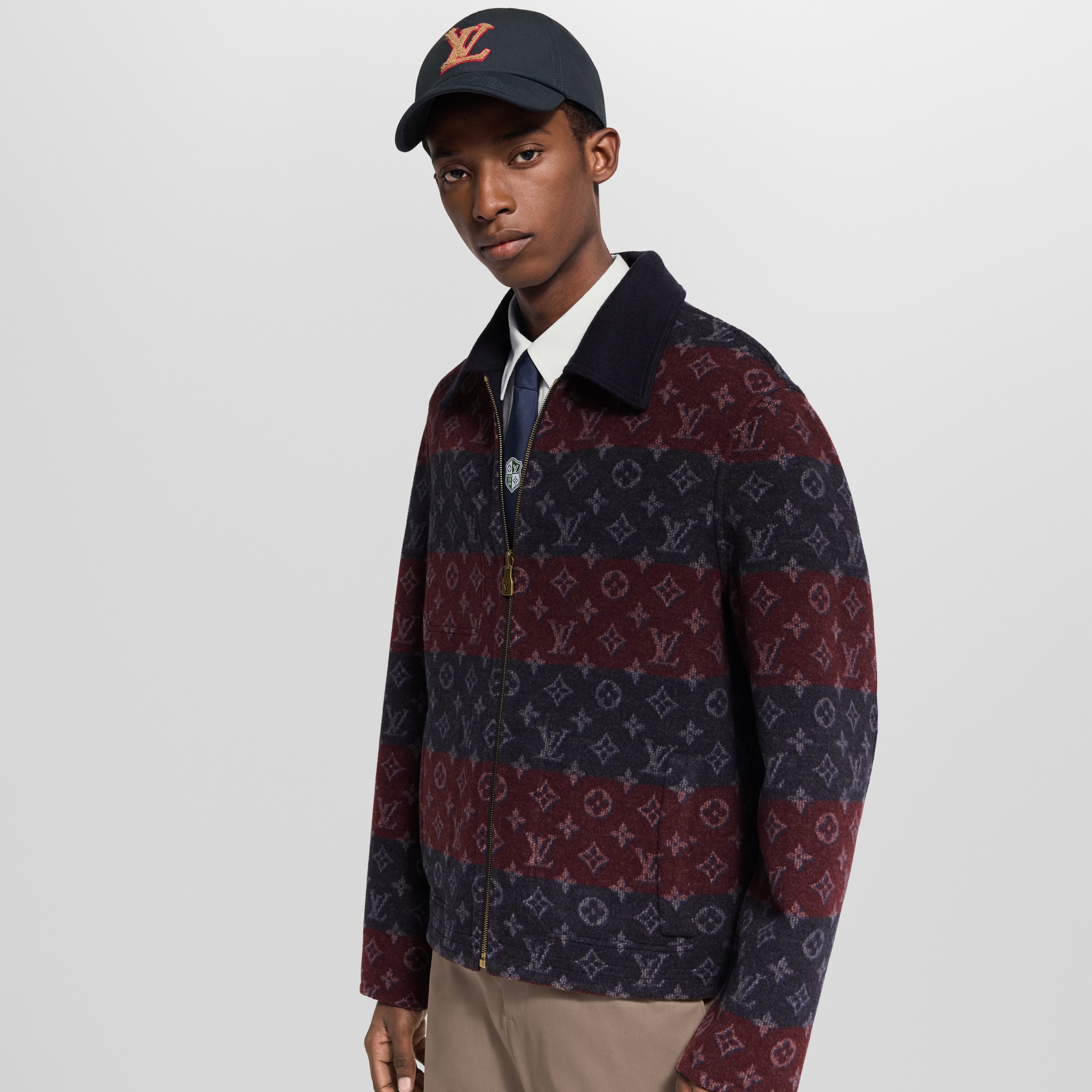  Ready-to-Wear Coats and Outerwear Double Face Reversible Workwear Blouson | Louis Vuitton ® (Product zoom)