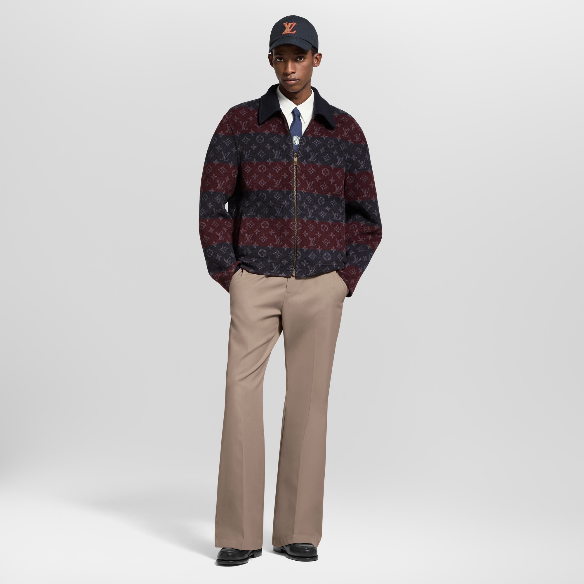 Ready-to-Wear Coats and Outerwear Double Face Reversible Workwear Blouson | Louis Vuitton ® (Product zoom)