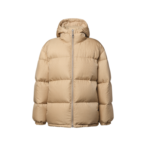 Prêt-à-Porter Manteaux et Vestes Belt Detail Nanogram Puffer Jacket | Louis Vuitton ® (Zoom produit)