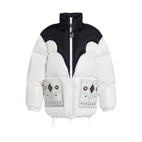 Discontinued Product Obs 3 Doudoune oversize à poches cloutées | Louis Vuitton ® (Zoom produit)