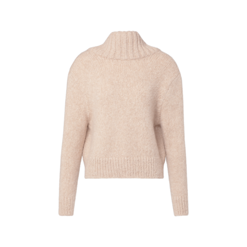 Ready-to-Wear Knitwear Draped Collar Pullover | Louis Vuitton ® (Product zoom)
