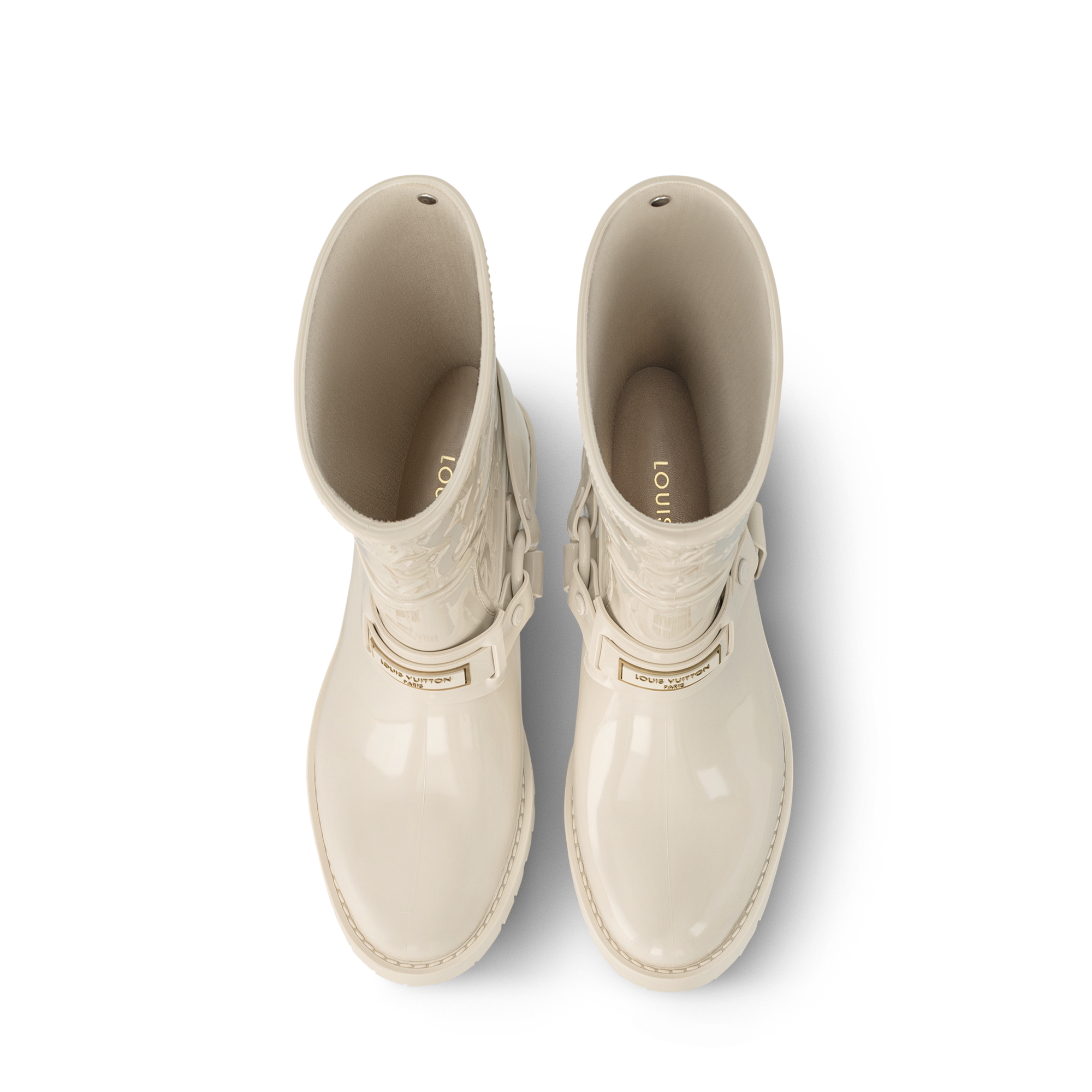  Shoes Boots and Ankle Boots Drops Flat Half Rain Boot | Louis Vuitton ® (Product zoom)