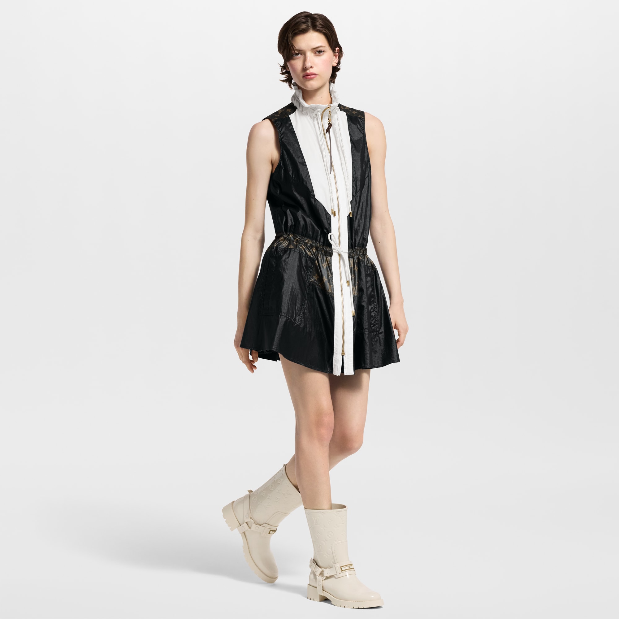  Shoes Boots and Ankle Boots Drops Flat Half Rain Boot | Louis Vuitton ® (Product zoom)