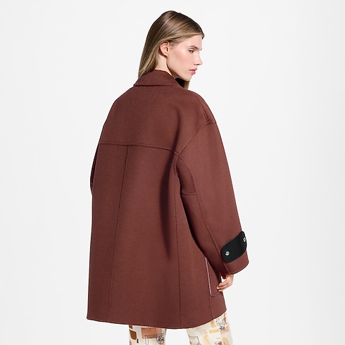 Prêt-à-Porter Manteaux et Vestes Duffle-coat double-face | Louis Vuitton ® (Zoom produit)