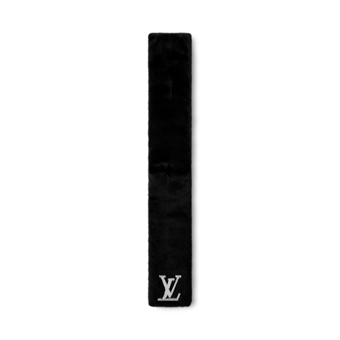 S00 Accessoires Écharpes Écharpe en fourrure LV Initiales | Louis Vuitton ® (Zoom produit)