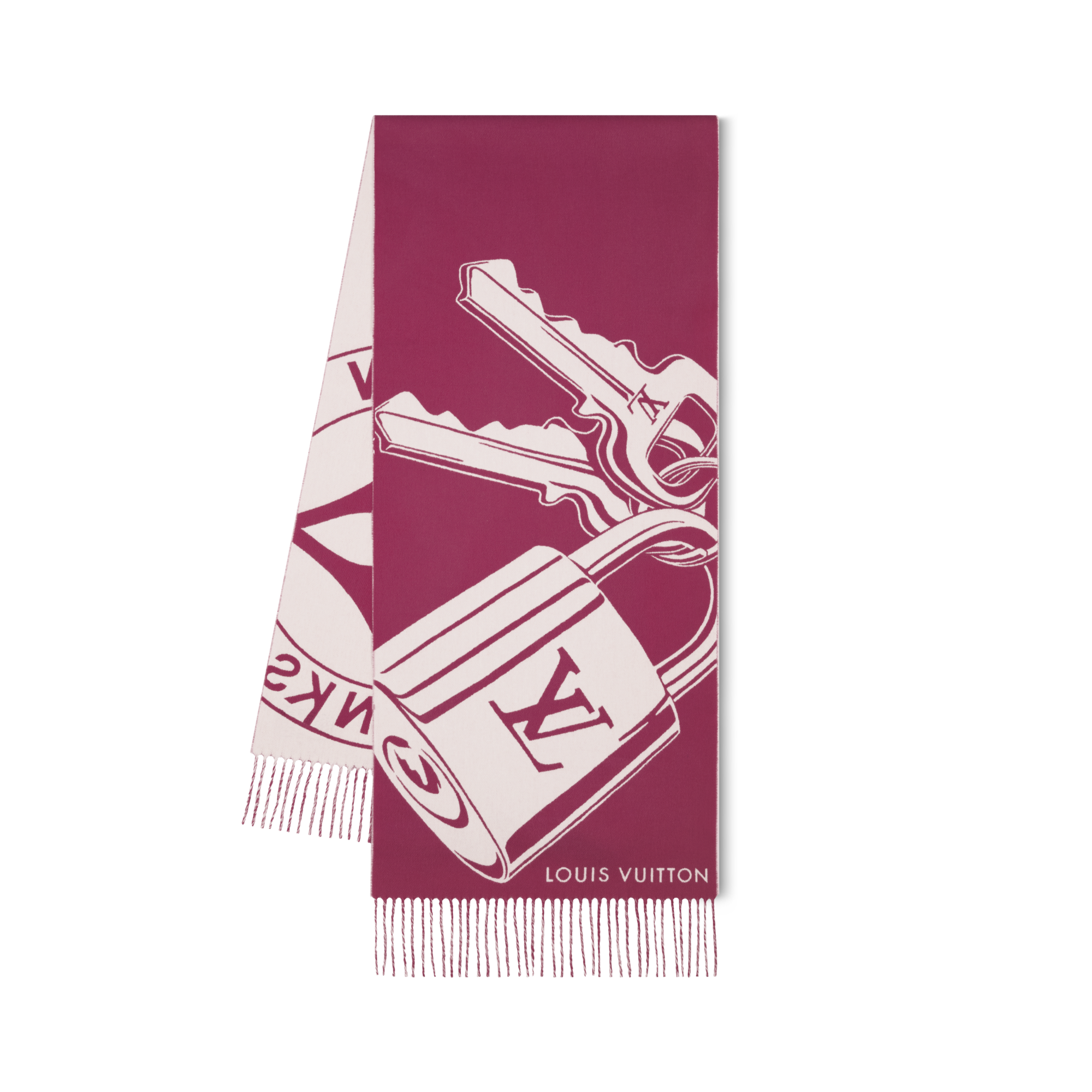 S00 Accessoires Écharpes Écharpe Lock And Keys | Louis Vuitton ® (Zoom produit)
