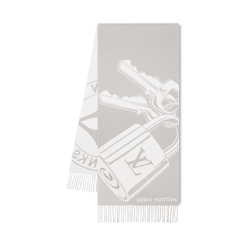 S00 Accessoires Écharpes Écharpe Lock And Keys | Louis Vuitton ® (Zoom produit)