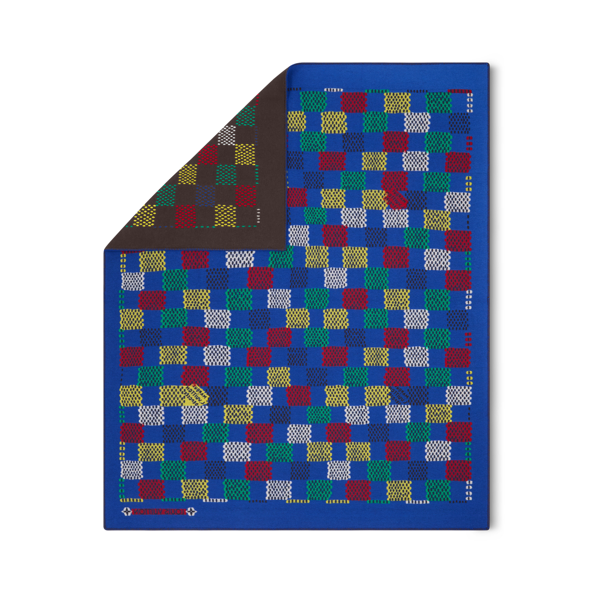 S00 Accessoires Textile de Maison Écharpe plaid LV Vers Damier | Louis Vuitton ® (Zoom produit)