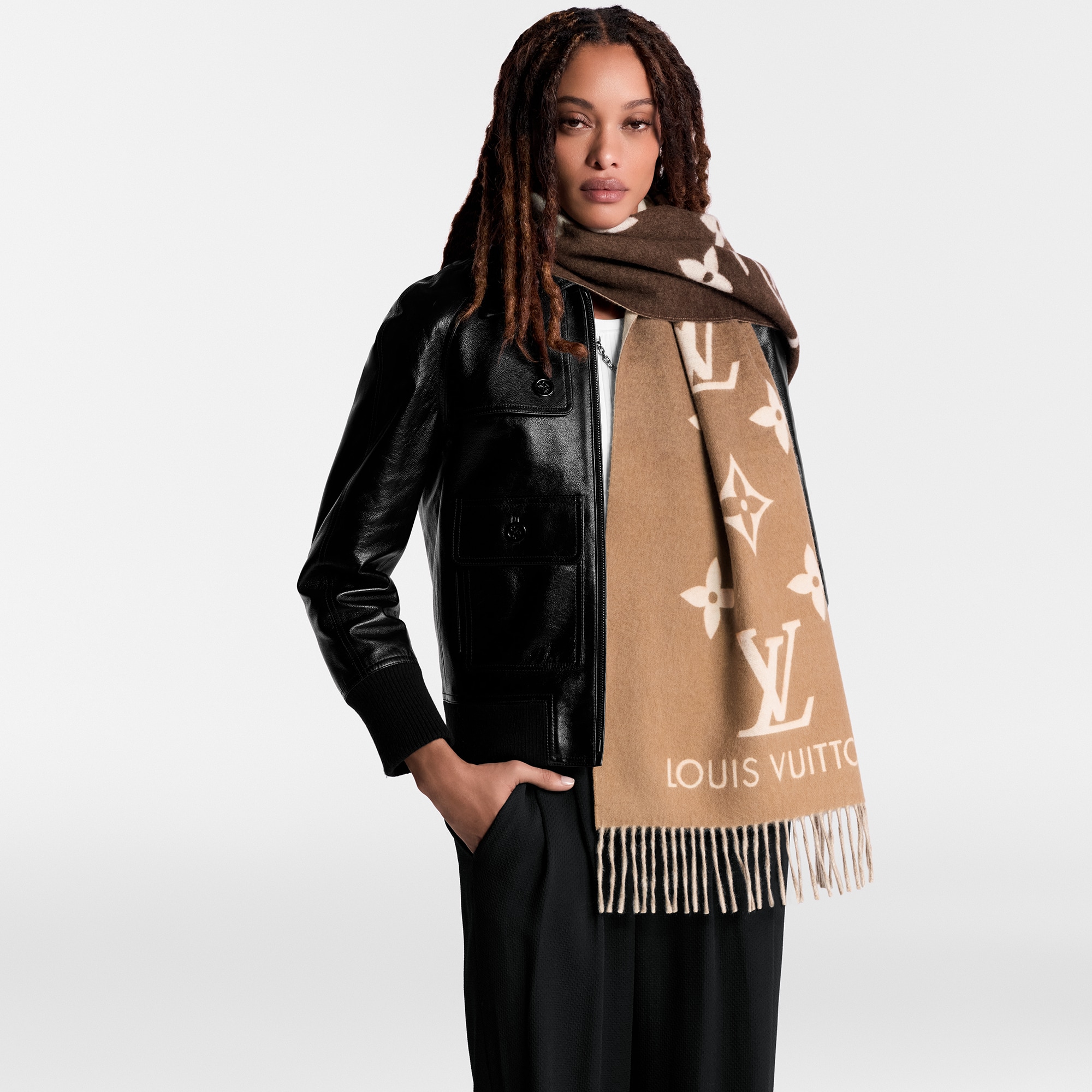 S00 Accessoires Écharpes Écharpe Reykjavik Gradient | Louis Vuitton ® (Zoom produit)