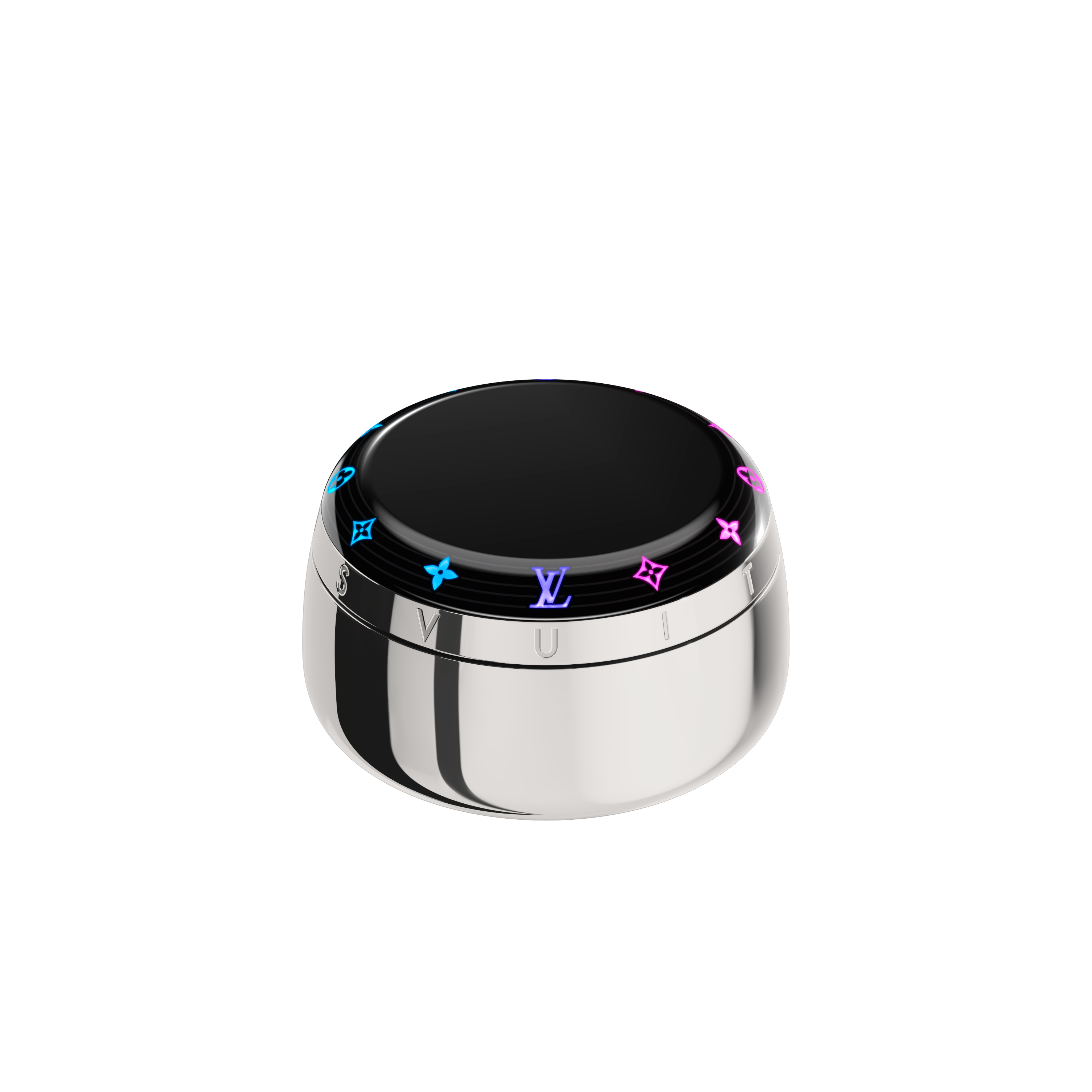  Objets et accessoires high-tech Montres et accessoires connectés Écouteurs Louis Vuitton Horizon Light Up - Argent | Louis Vuitton ® (Zoom produit)