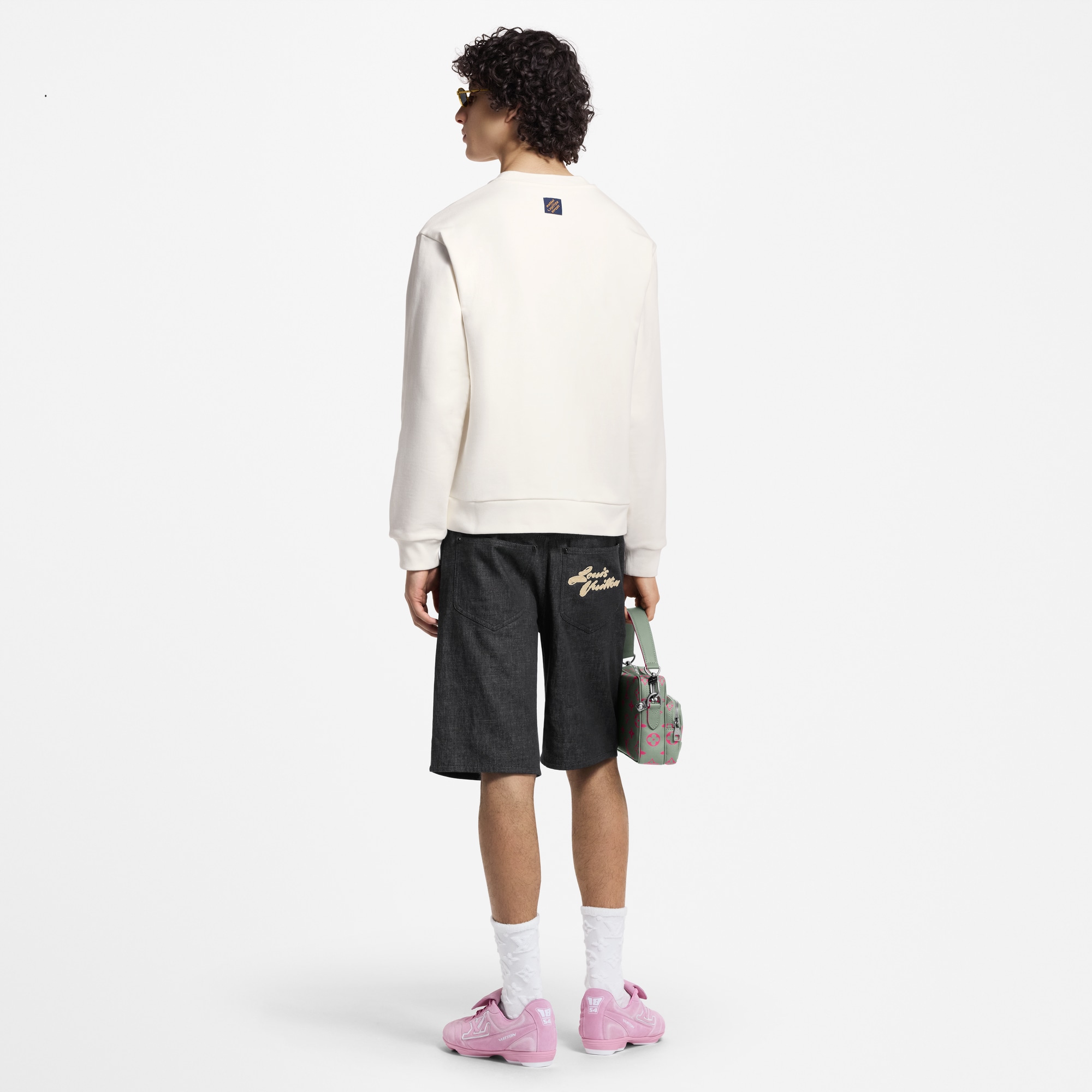  Ready-to-Wear Knitwear Embroidered Signature Crewneck | Louis Vuitton ® (Product zoom)
