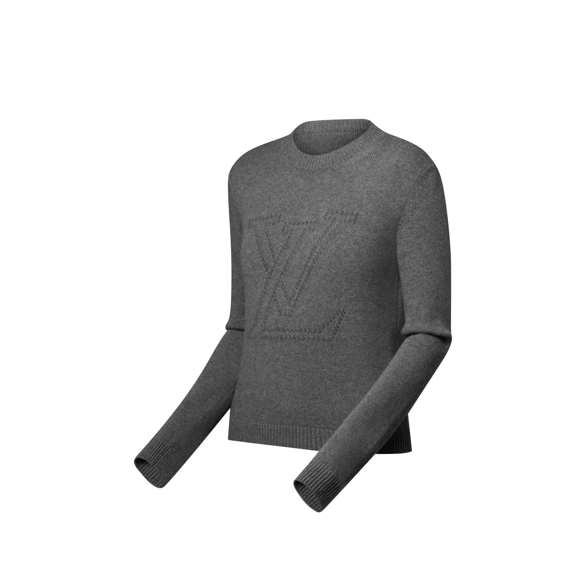  Ready-to-Wear Knitwear Embroidered Signature Pullover | Louis Vuitton ® (Product zoom)