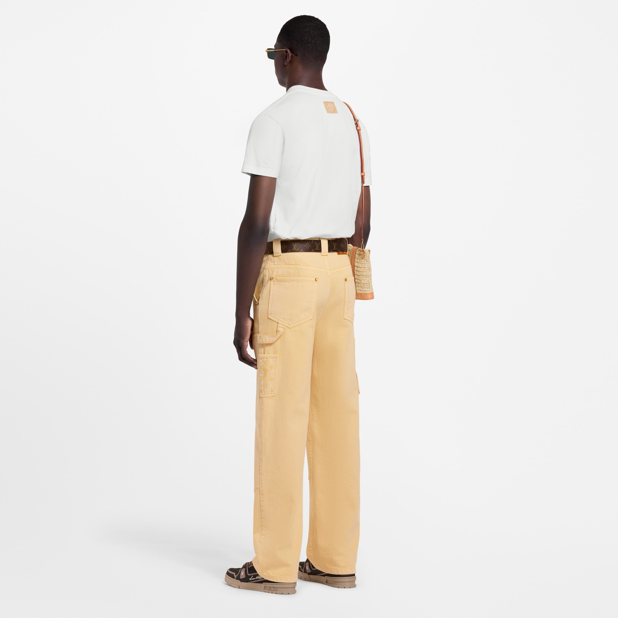  Ready-to-Wear T-Shirts and Polos Embroidered Signature T-Shirt | Louis Vuitton ® (Product zoom)