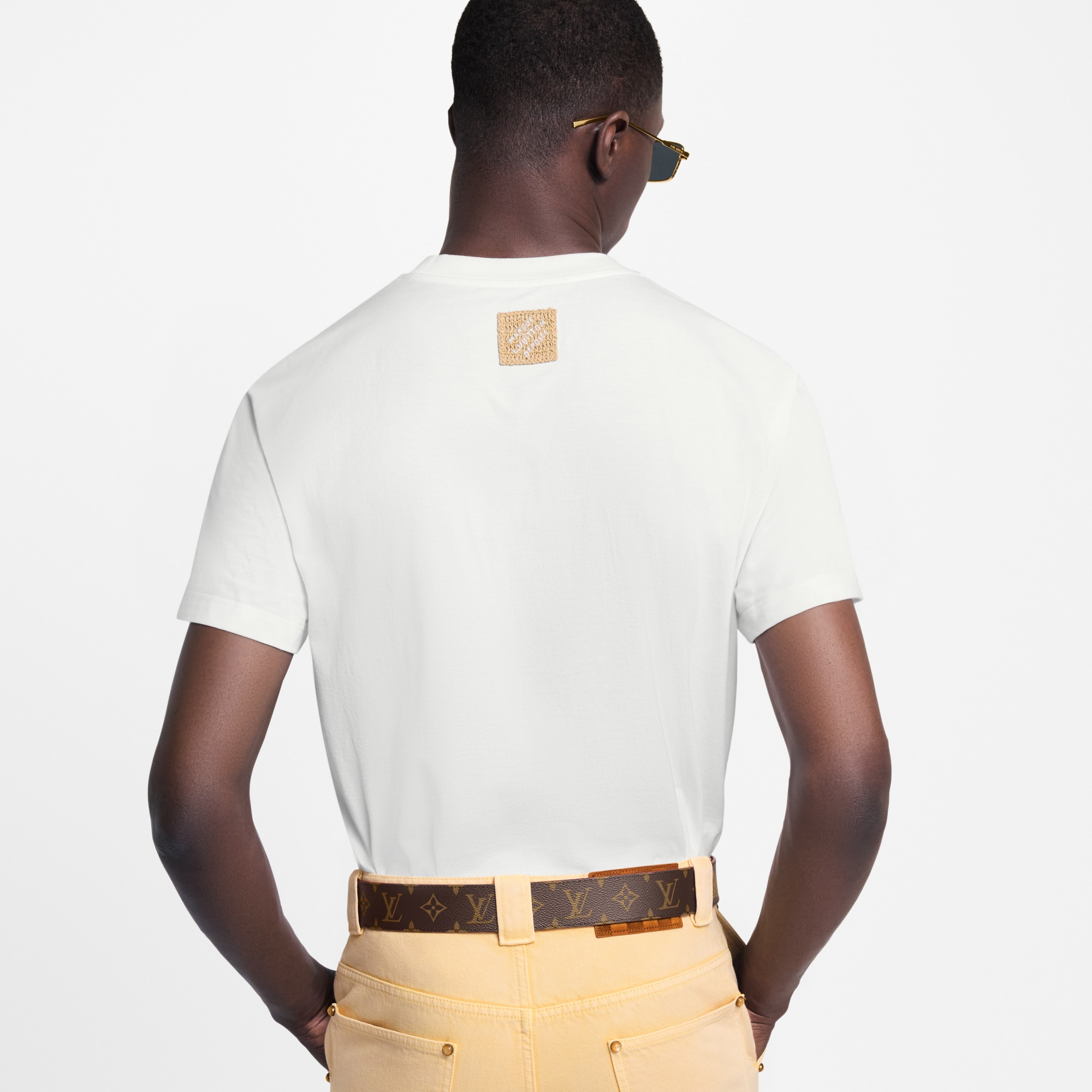  Ready-to-Wear T-Shirts and Polos Embroidered Signature T-Shirt | Louis Vuitton ® (Product zoom)