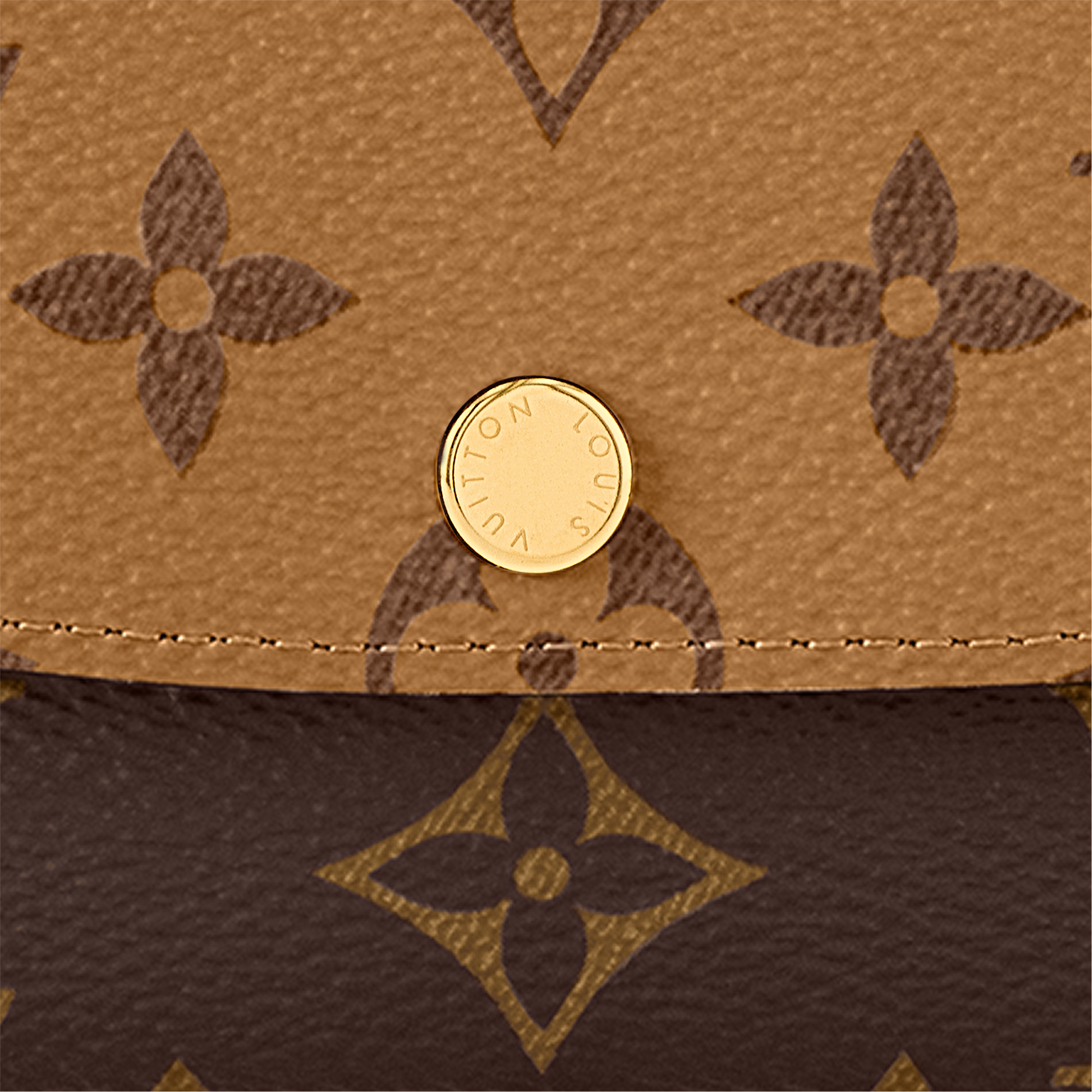 Monogram Reverse Small Leather Goods All Collections Emilie Wallet | Louis Vuitton ® (Product zoom)