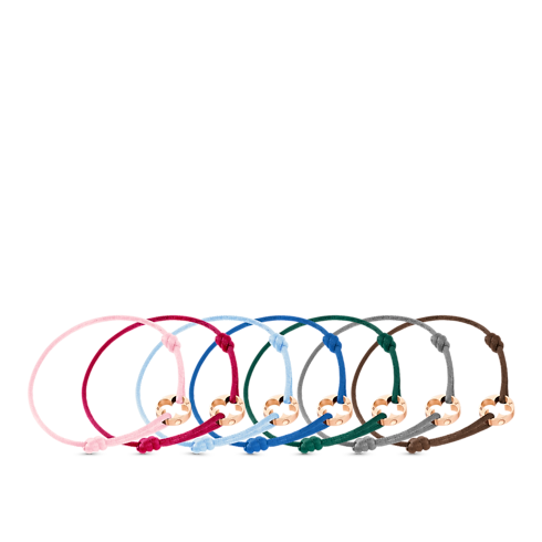 Categories All Fine Jewelry Empreinte Cord Bracelet, Pink Gold | Louis Vuitton ® (Product zoom)