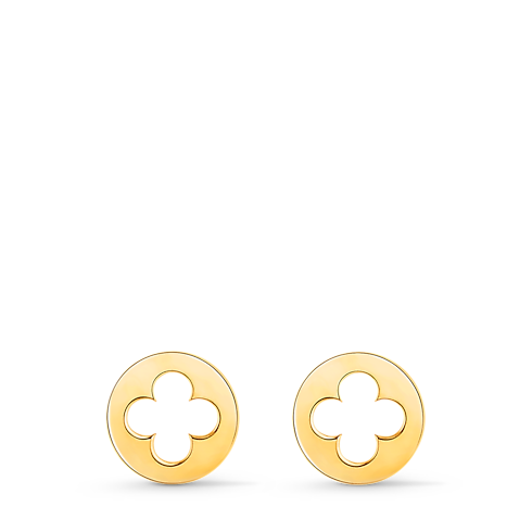 Categories All Fine Jewelry Empreinte Ear Studs, Yellow Gold | Louis Vuitton ® (Product zoom)