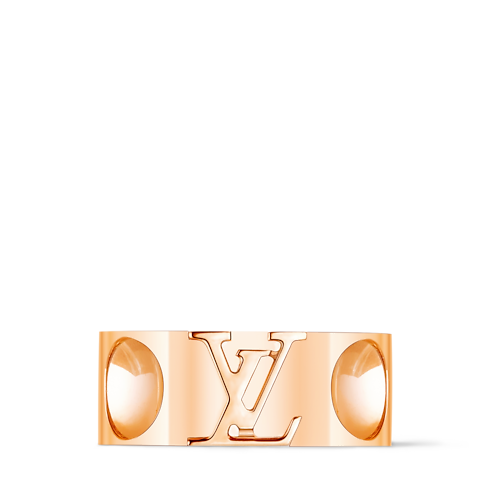 Categories All Fine Jewelry Empreinte Large Ring, Pink Gold | Louis Vuitton ® (Product zoom)