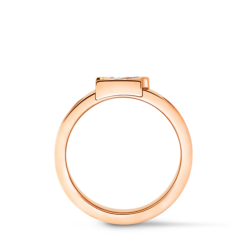 Categories All Fine Jewelry Empreinte Large Ring, Pink Gold | Louis Vuitton ® (Product zoom)