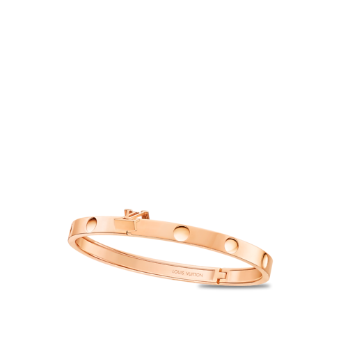 Jewelry Bracelets Empreinte Medium Bangle, Pink Gold | Louis Vuitton ® (Product zoom)