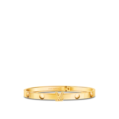 Jewelry Bracelets Empreinte Medium Bangle, Yellow Gold | Louis Vuitton ® (Product zoom)
