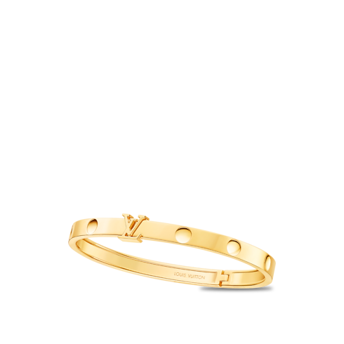 Jewelry Bracelets Empreinte Medium Bangle, Yellow Gold | Louis Vuitton ® (Product zoom)