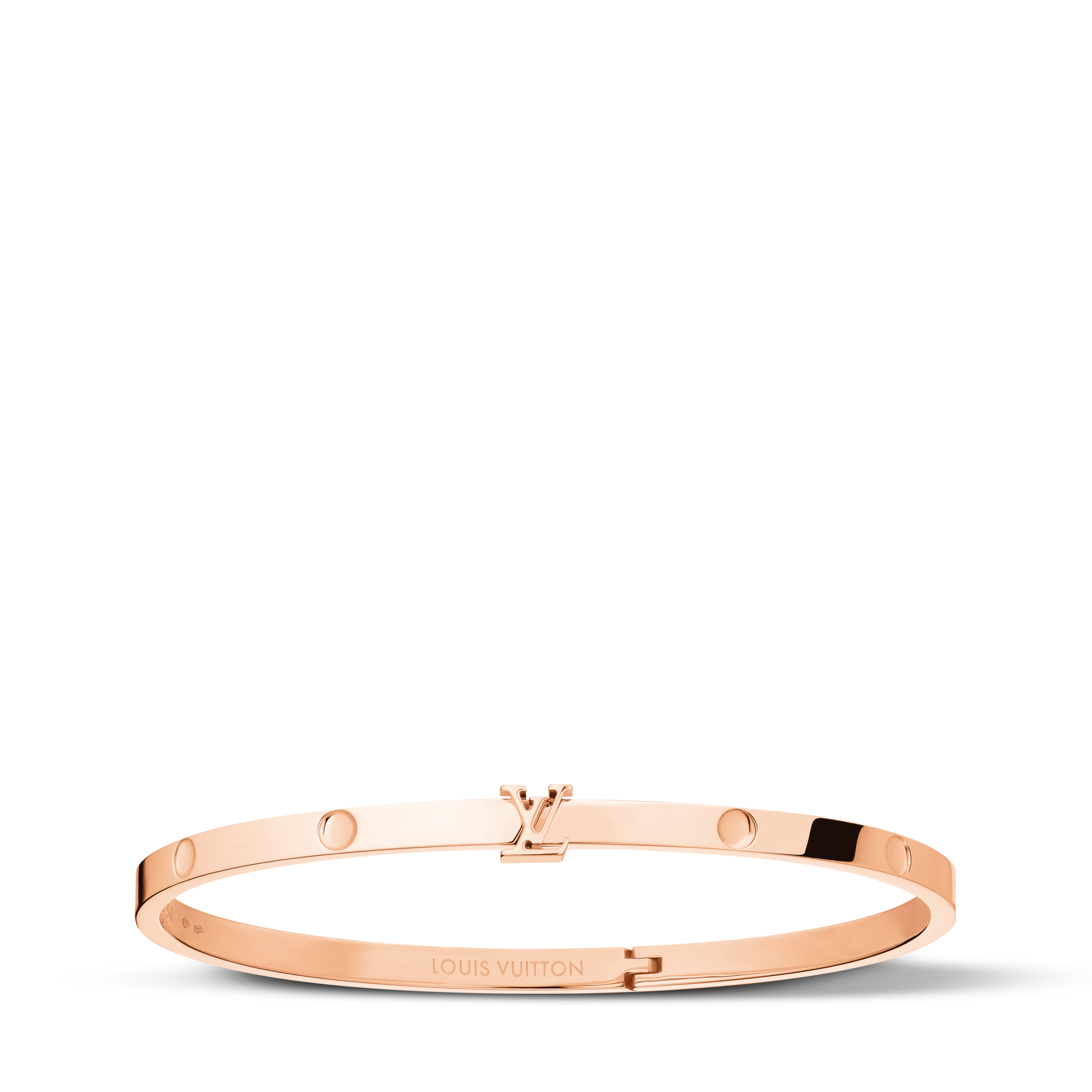  Categories Bracelets Empreinte Small Bangle, Pink Gold | Louis Vuitton ® (Product zoom)