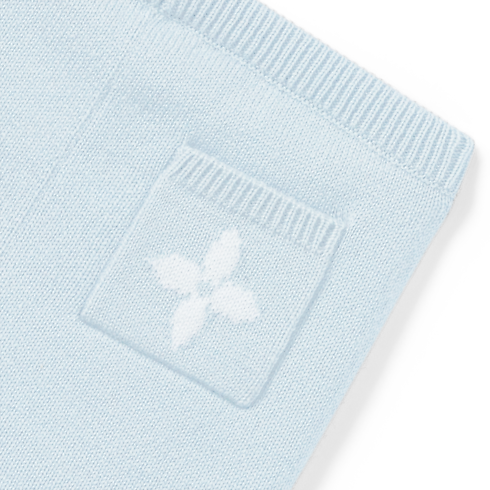 S00 Cadeaux pour Bébés } Ensemble en maille Flower | Louis Vuitton ® (Zoom produit)