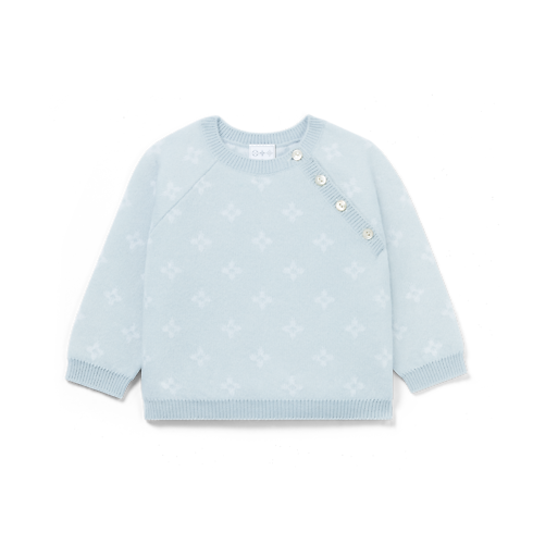 S00 Cadeaux pour Bébés } Ensemble en maille Flower | Louis Vuitton ® (Zoom produit)