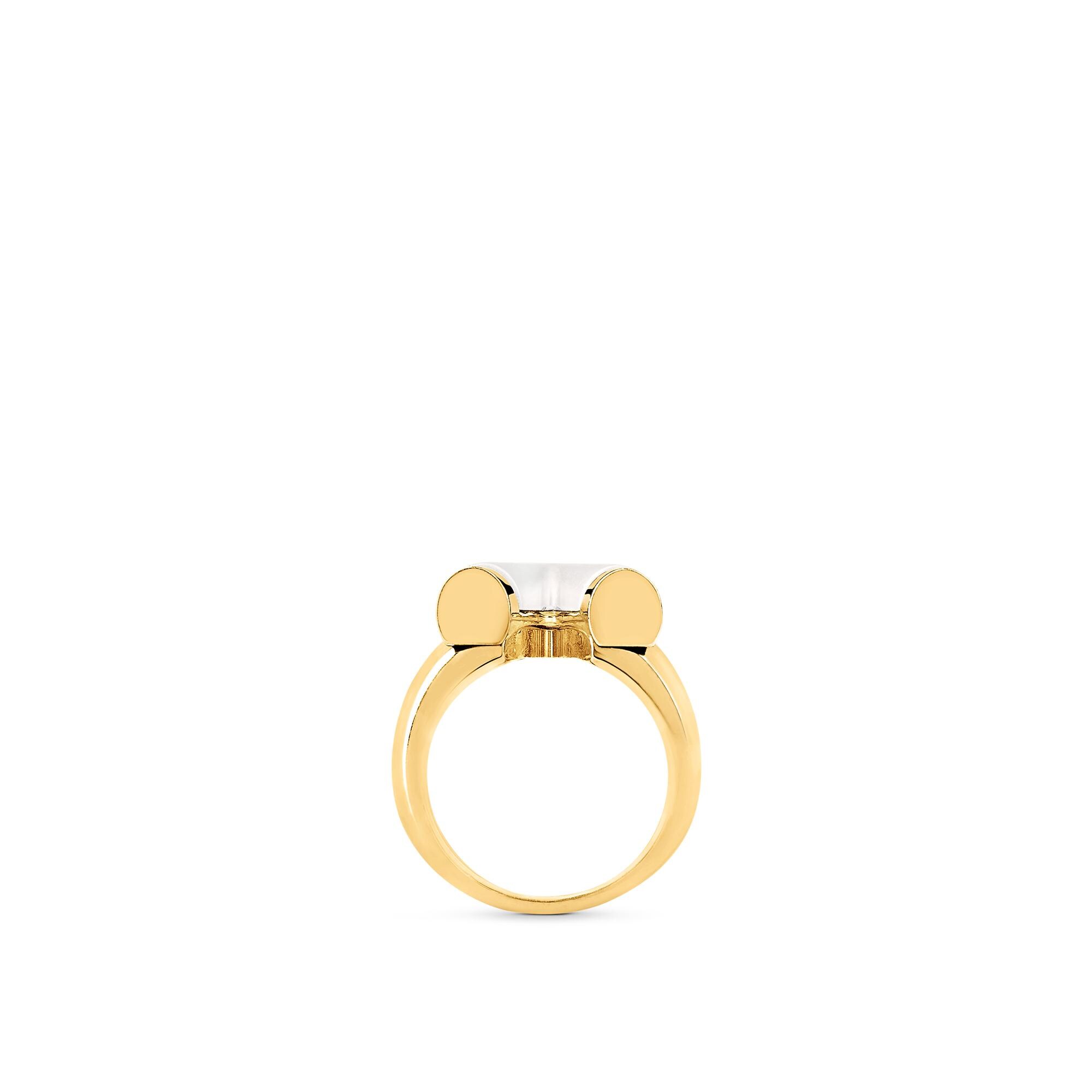 Essential V Pearlfection Ring in White - Accessories M69595 | LOUIS VUITTON