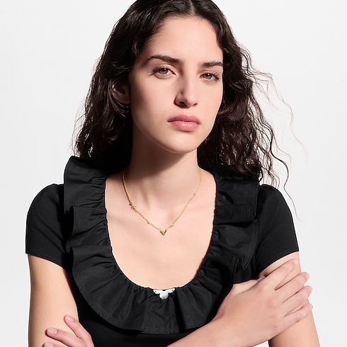S00 Fashion Jewelry Necklaces Essential V Strass PM Necklace | Louis Vuitton ® (Product zoom)
