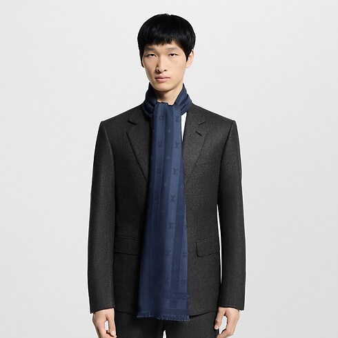 S00 Accessoires Écharpes Étole Monogram Stripy | Louis Vuitton ® (Zoom produit)