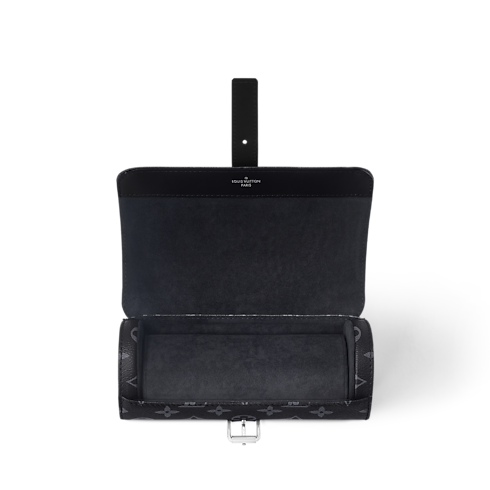 Monogram Eclipse Voyage Tous les Bagages et les Accessoires Étui 3 montres | Louis Vuitton ® (Zoom produit)