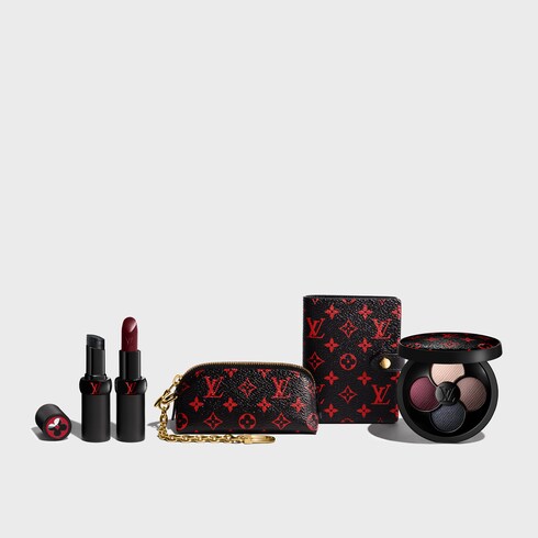 Autres Toiles Monogram Accessoires Beauté } Étui Pinceaux Lèvres et Yeux Infrarouge | Louis Vuitton ®