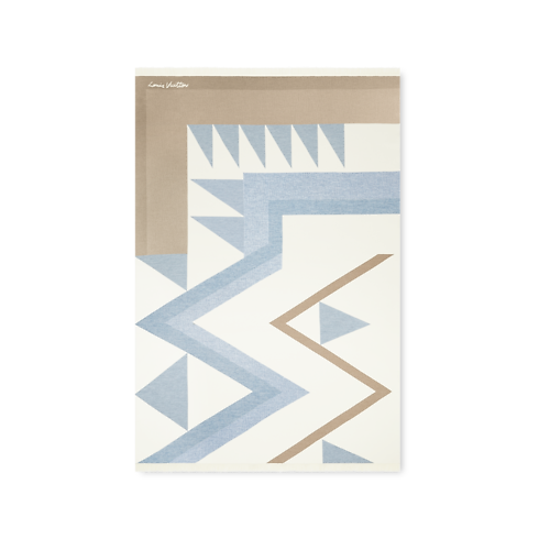 Home and Art of Dining Home Textiles Everest Throw Blanket | Louis Vuitton ® (Product zoom)