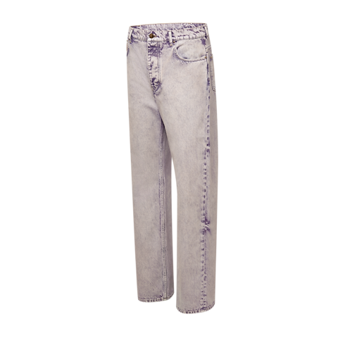 Ready-to-Wear Denim Faded Denim Skate Pants | Louis Vuitton ® (Product zoom)