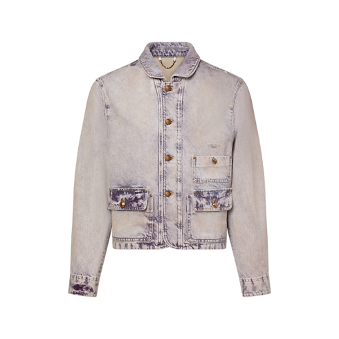 Ready-to-Wear Coats and Outerwear Faded Workwear Blouson | Louis Vuitton ® (Product zoom)