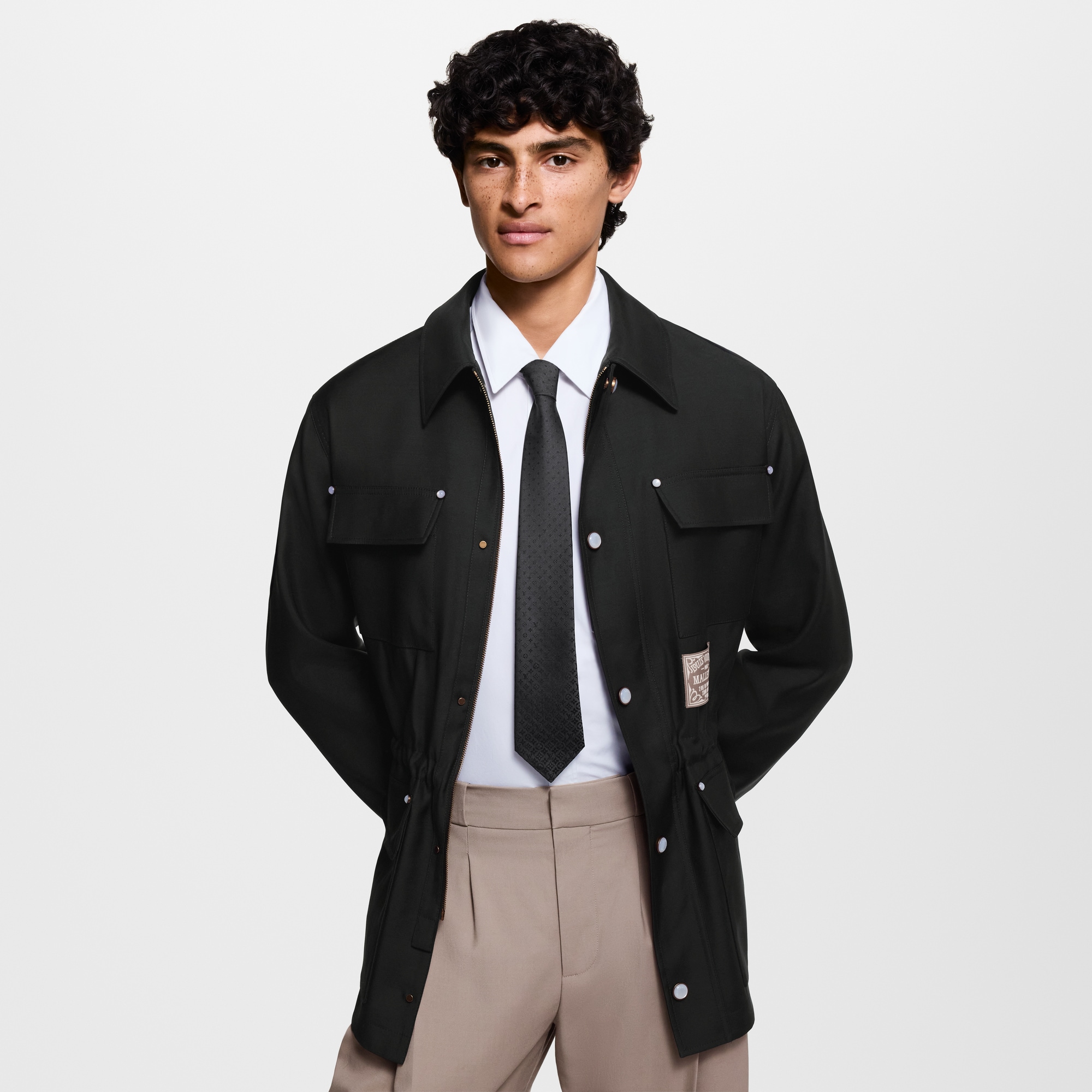 S00 Accessories Ties and Pocket Squares Fading Monogram Tie | Louis Vuitton ® (Product zoom)