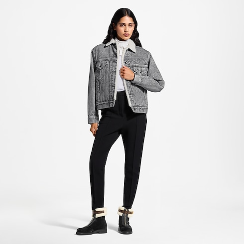 Ready-to-Wear Coats and Jackets Fleece-Lined Denim Jacket | Louis Vuitton ® (Product zoom)
