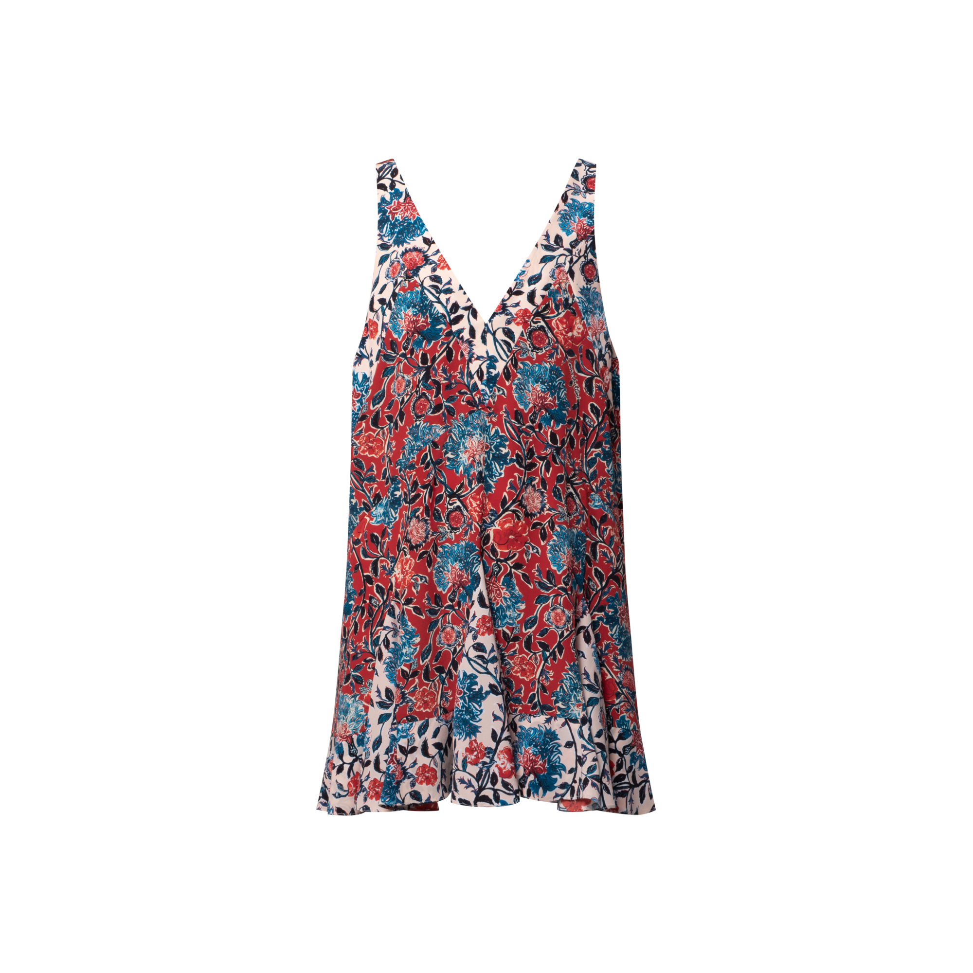  Ready-to-Wear Dresses Floral Vine Godet Dress  | Louis Vuitton ® (Product zoom)