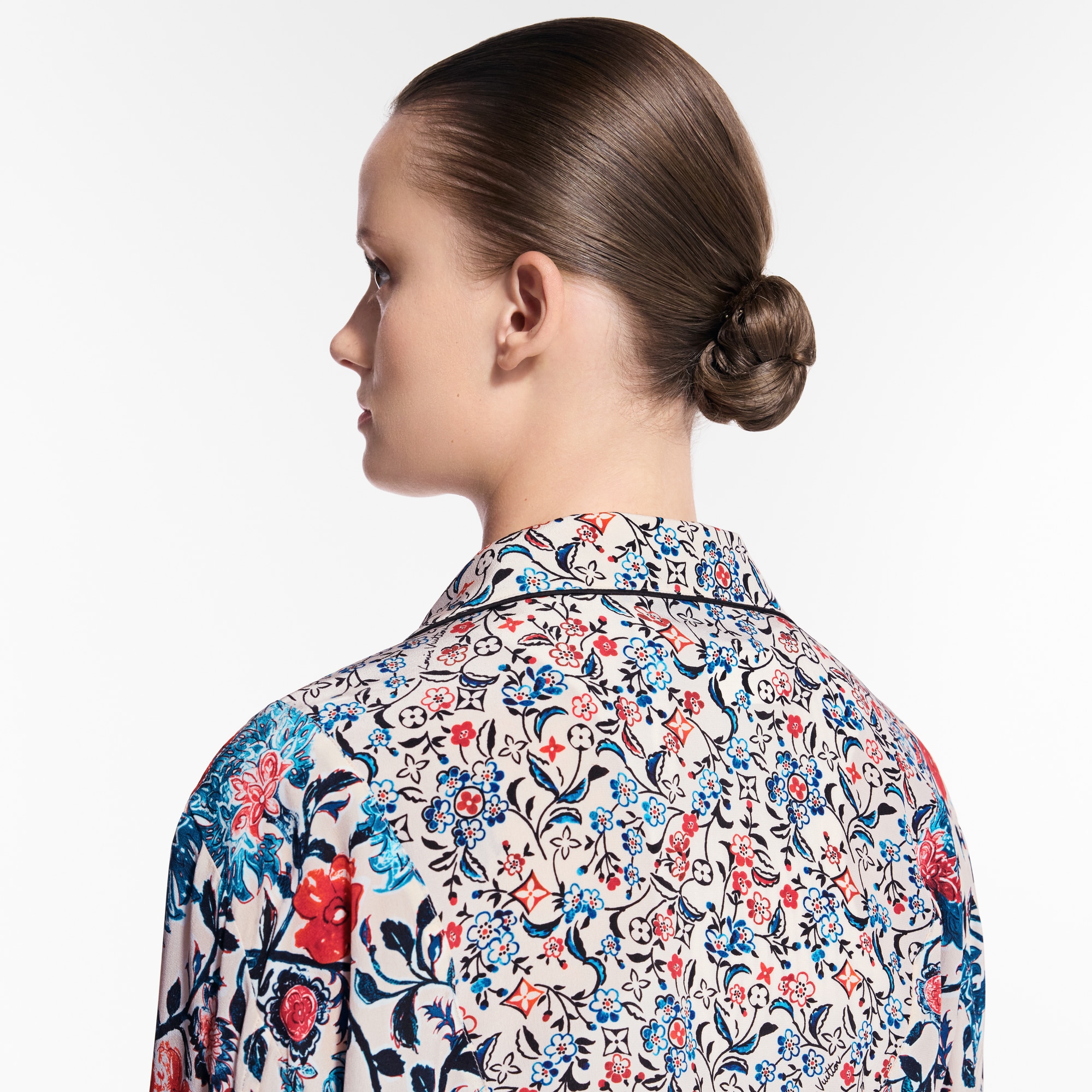  Ready-to-Wear Tops Floral Vine Pajama Shirt | Louis Vuitton ® (Product zoom)