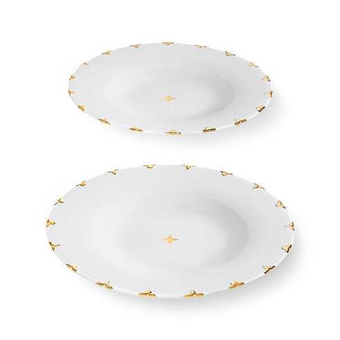 Home and Art of Dining Art of Dining Flower Crown Set of 2 Dinner Plates | Louis Vuitton ® (Product zoom)