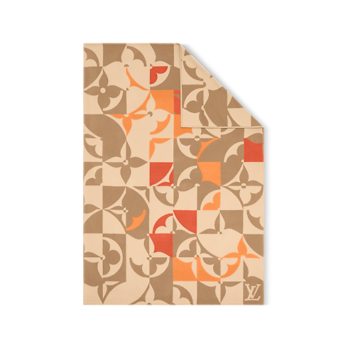 Flower Puzzle Throw 140 x 200 Other View