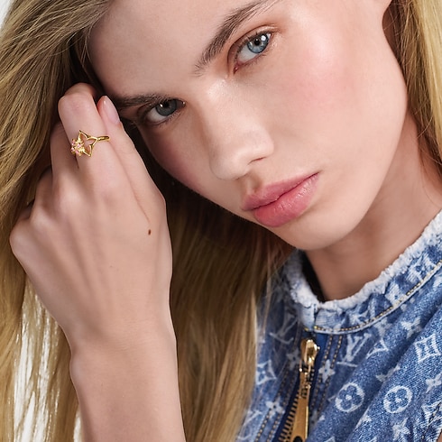 S00 Fashion Jewelry Rings Flowergram Strass Ring | Louis Vuitton ® (Product zoom)