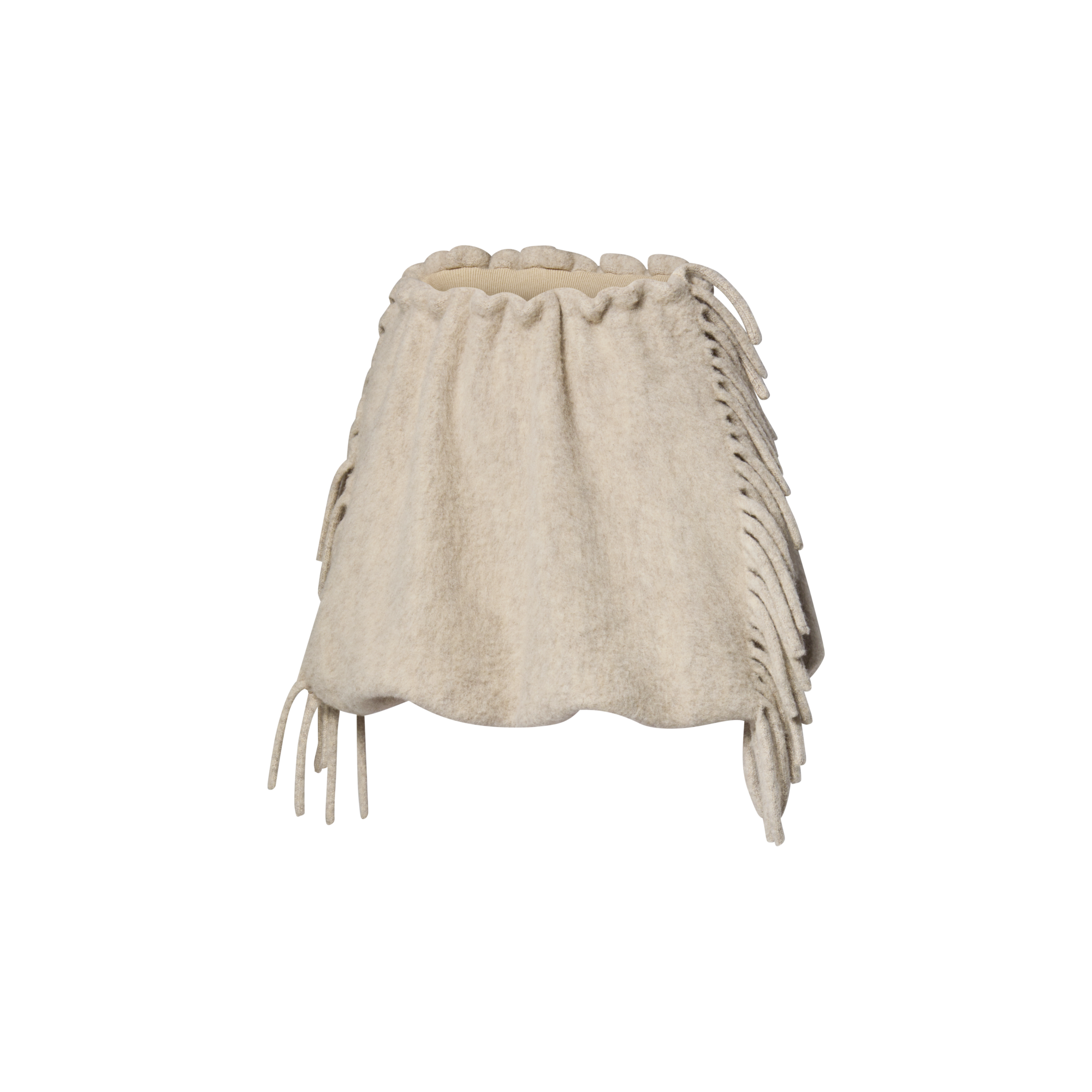  Ready-to-Wear Knitwear Fringed Brushed Knit Mini Skirt | Louis Vuitton ® (Product zoom)
