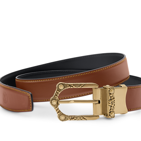 Accessories Belts Frog Crafted 30mm Reversible Belt | Louis Vuitton ® (Product zoom)